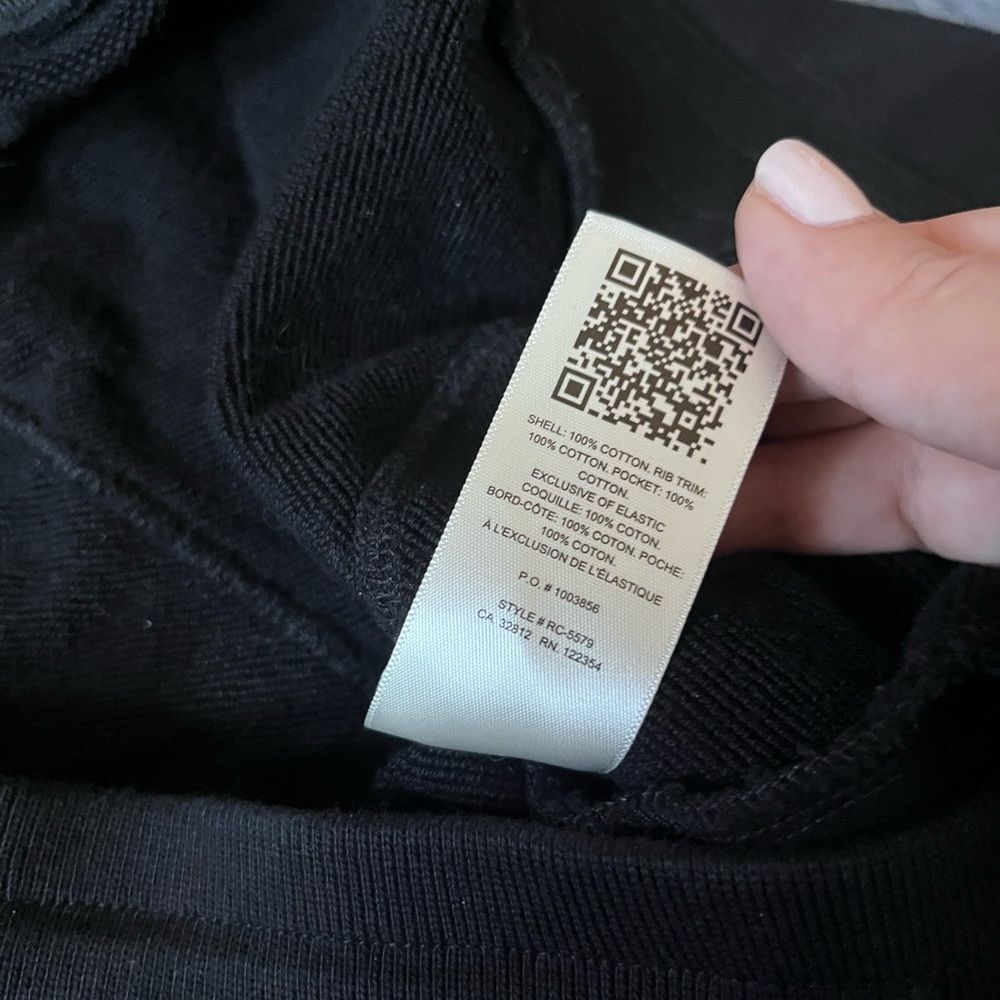 Reigning Champ Black Men's Midweight Terry Standard Sweatpant Size XL - Picture 4 of 6